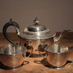 zilveren thee-set